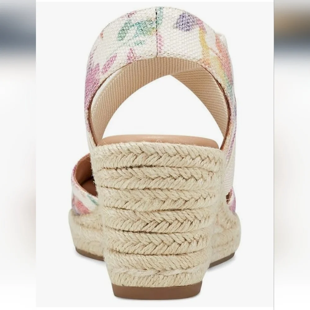 Easy Spirit NWT Meza2 Espadrille Wedge Sandal